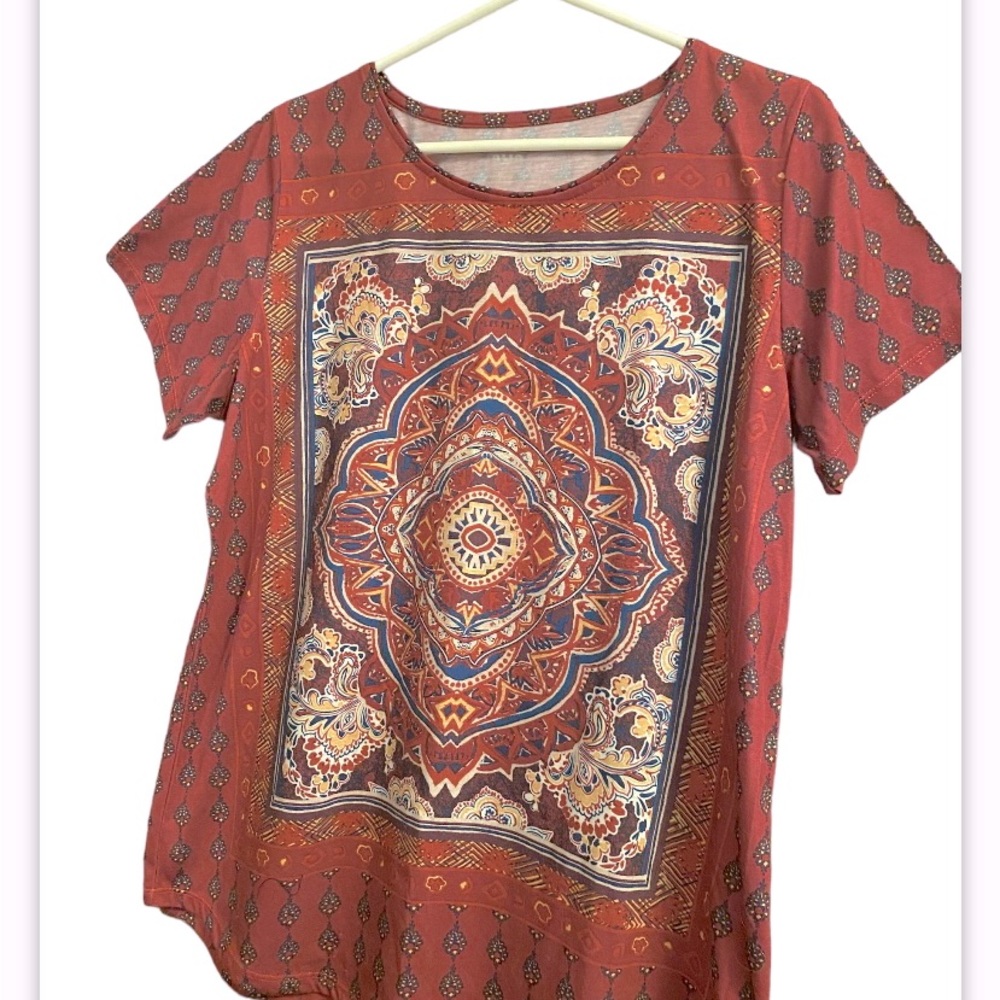 Motif Print Tee